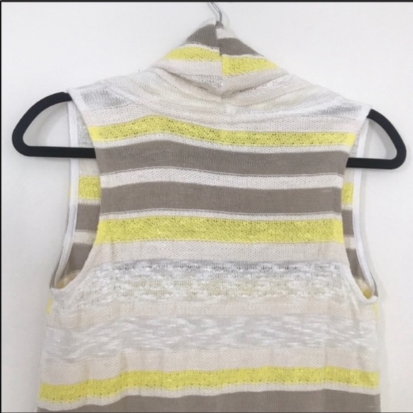 Anthropologie Dolan Striped Cowl Neck Sweater Boho - Picture 6 of 8